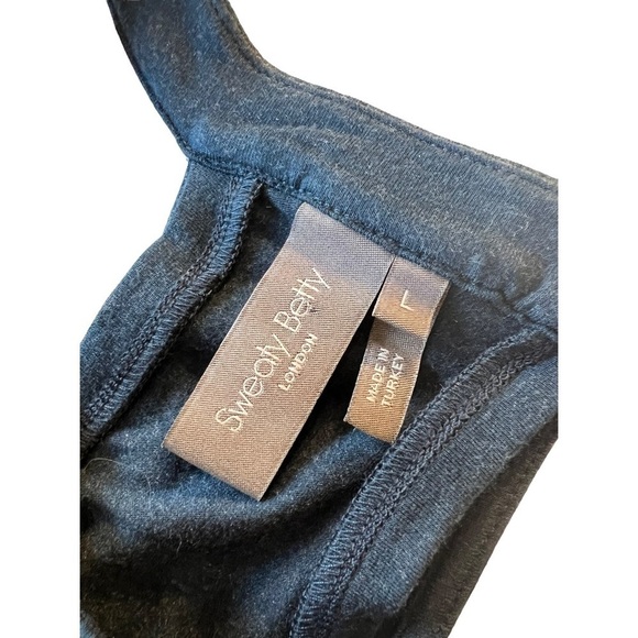 Sweaty Holistic Maxi Jersey Layered Athleisure Dress Large - Picture 5 of 7